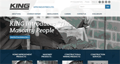 Desktop Screenshot of kpmindustries.com